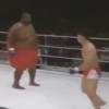 Una lucha muy dispareja (video) boxeo