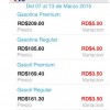 Le aumentaron 5 pesos a la gasolina Gasolina
