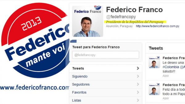 Nuevo presidente de Paraguay cambió su biografía de Twitter 30 minutos después de juramentarse