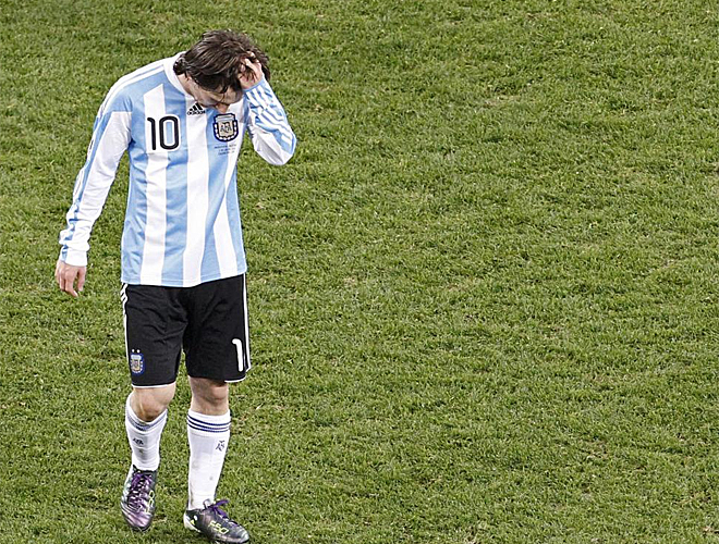 Messi reconoce que le falta el Mundial