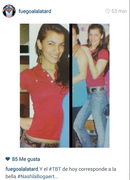 Observen detenidamente Así era Nashla Bogaert Ensegundos.do