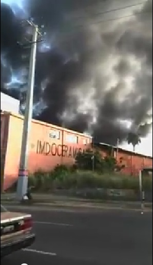 Fuego en la Duarte