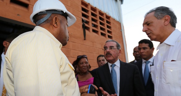 Danilo Medina enojado