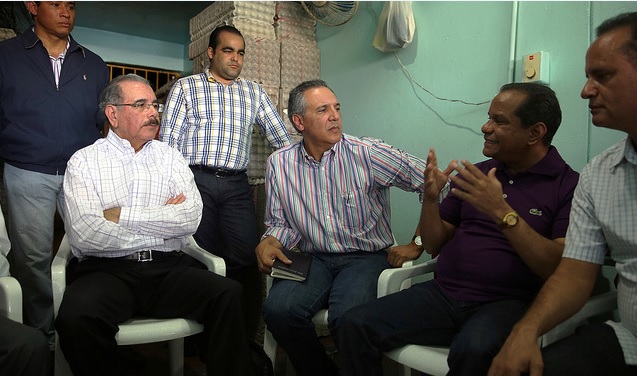 Danilo Medina en el mercado nuevo