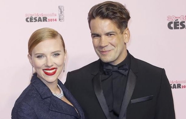 Scarlett Johansson y Romain Dauriac