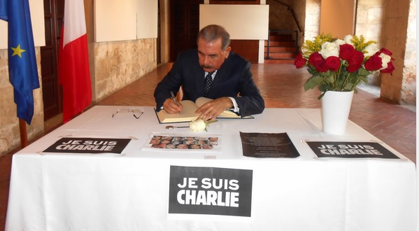 Danilo Medina Je suis Charlie