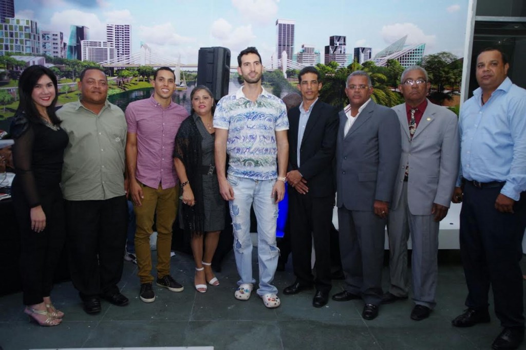 Karim y su equipo de trabajo