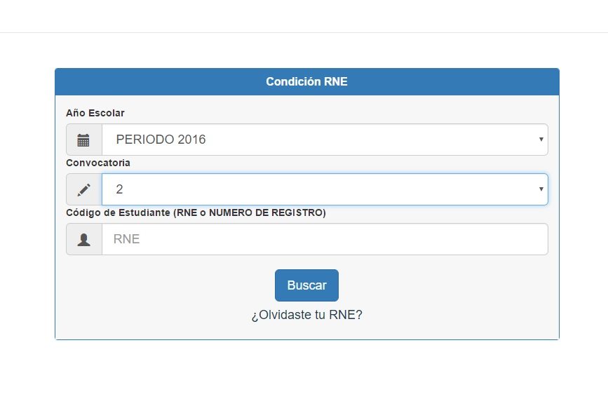 Pruebas Nacionales Segunda Convocatoria