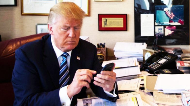 Nuevo teléfono para Trump, quien sigue siendo objetivo de piratas