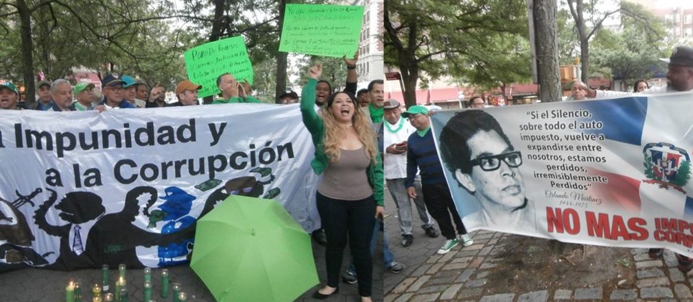 Dominicanos en Nueva York  piden cárcel a imputados por caso Odebrecht