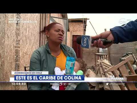 Así viven los dominicanos en el barrio “Caribe de la Colina” de Chile
