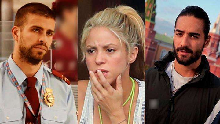 Gerard Piqué se incomoda, dizque existe algo más que una amistad entre Shakira y Maluma