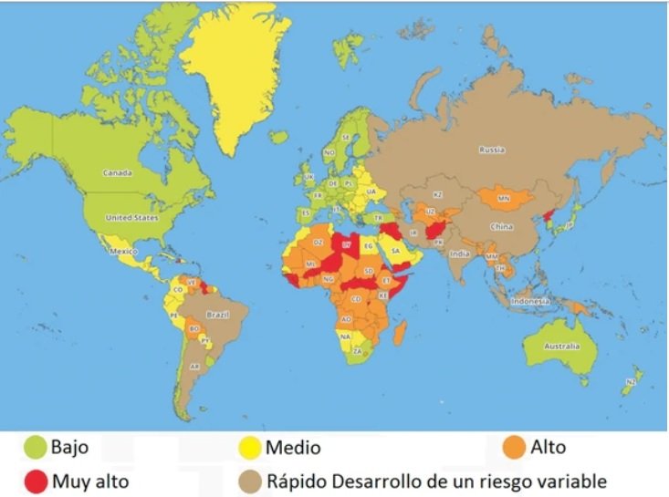 Mapa De Los Países Más Seguros Y Más Peligrosos Para Viajar - Ensegundos.do