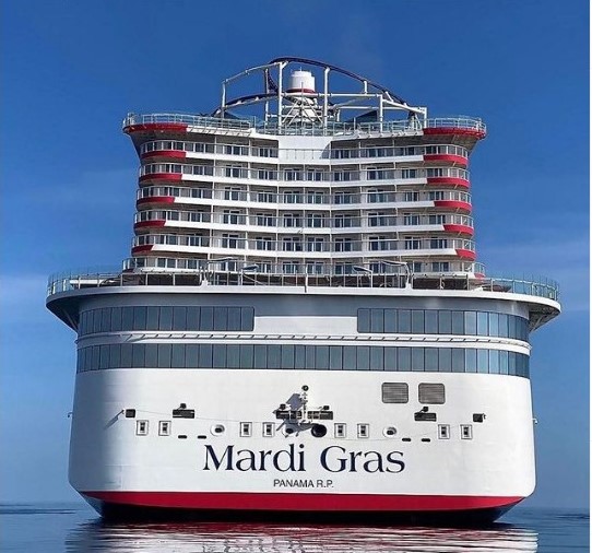 Mardi Gras, el crucero más moderno del mundo atracó en Puerto Plata