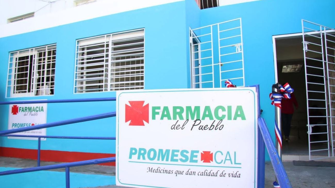PROMESE/CAL deja en funcionamiento Farmacia del Pueblo en Guachupita