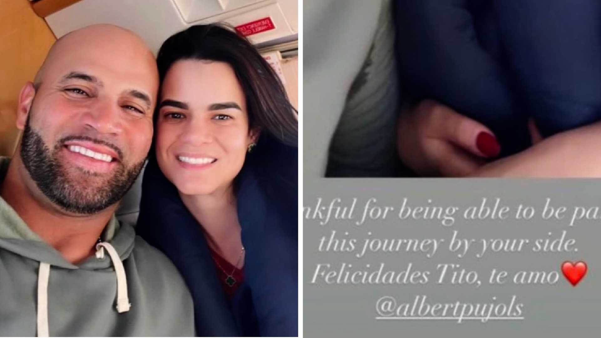 Foto De Albert Pujols Y Nicole Fernández Sacude Las Redes Sociales Ensegundosdo