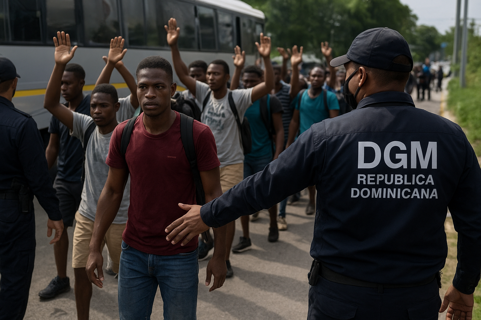 Migración detiene a 1,221 haitianos irregulares en operativos por Black Friday en RD