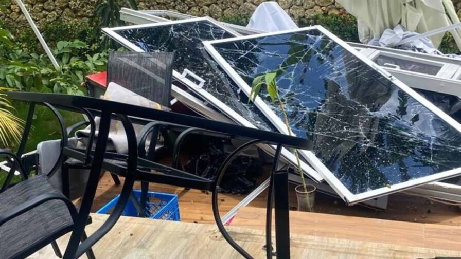 Daños Explosión en Higuey