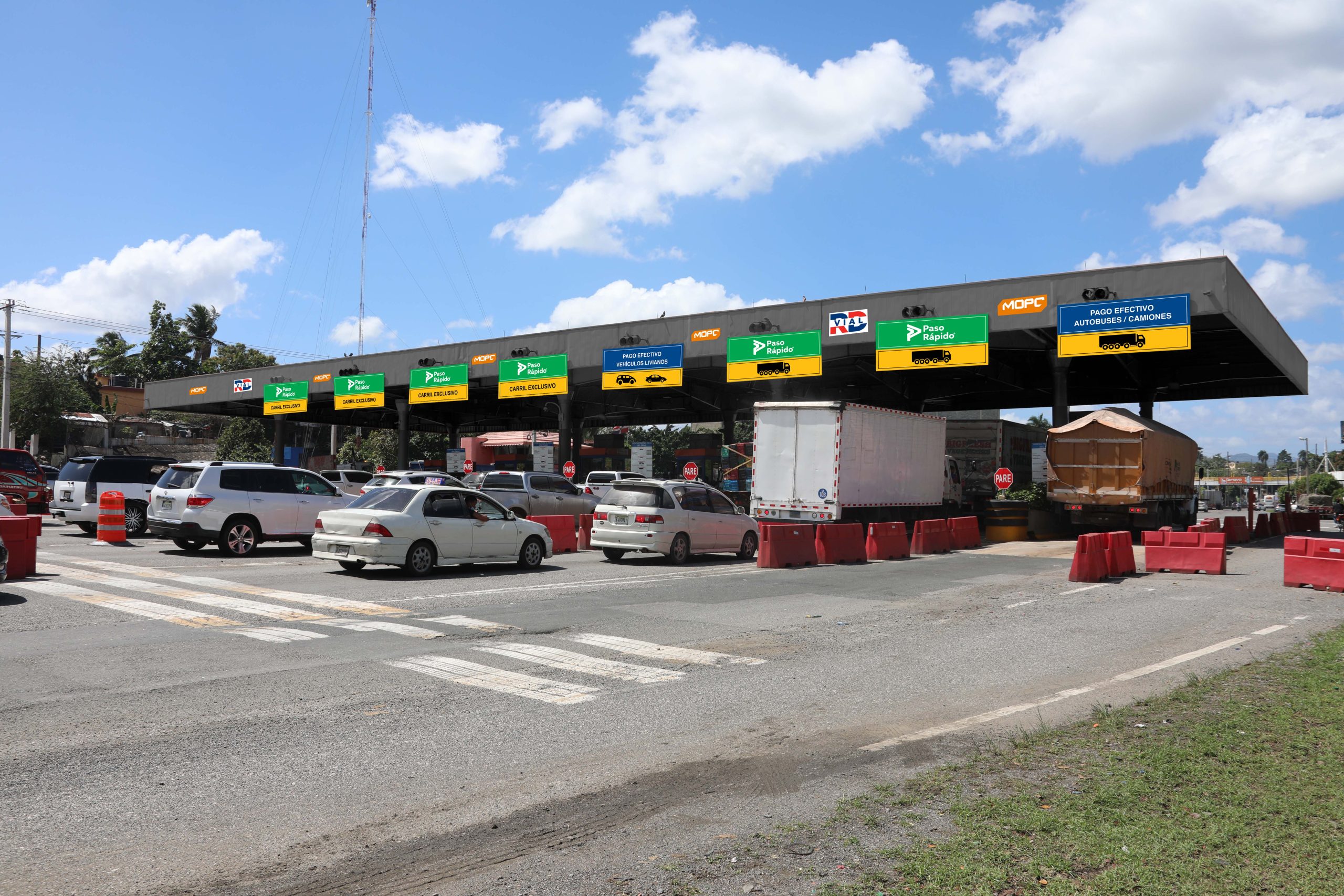 Ranking de peajes más transitados en República Dominicana 2026